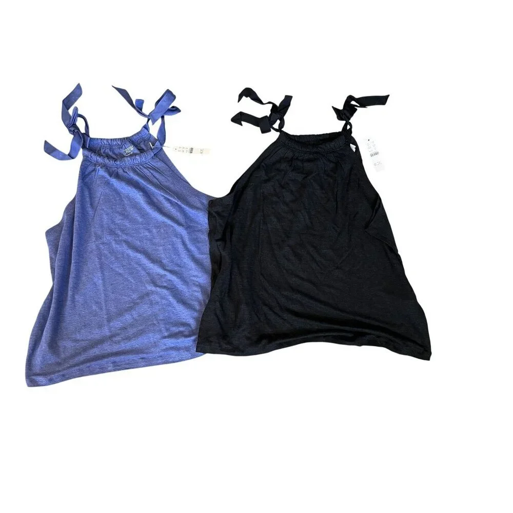 NWT J. Crew Bundle Linen Tops, set of 2
